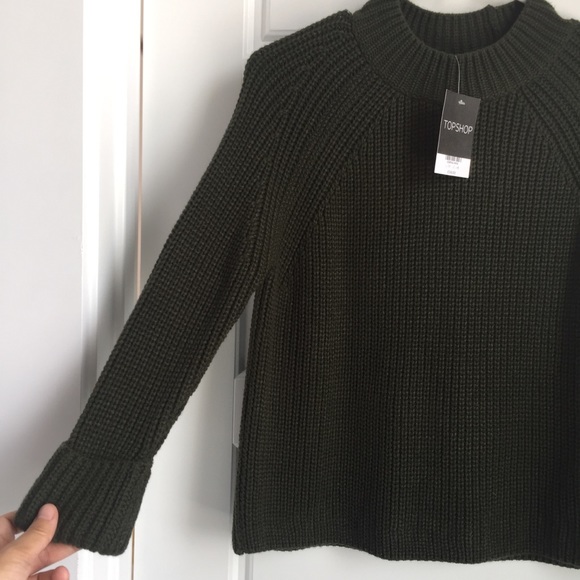 TOPSHOP 3/4 SLEEVE SWEATER - Picture 4 of 9